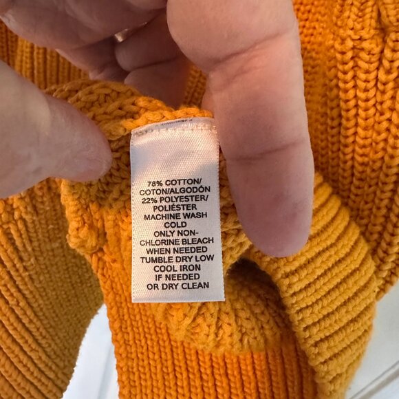 Loft knit tank Marigold Sz M - Picture 5 of 5